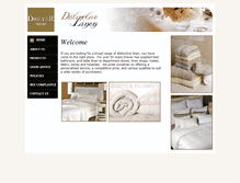 Tablet Screenshot of dreyerlinen.co.za